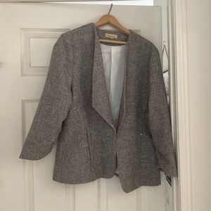 Kate Kasin Grey Women’s Blazer, XL
